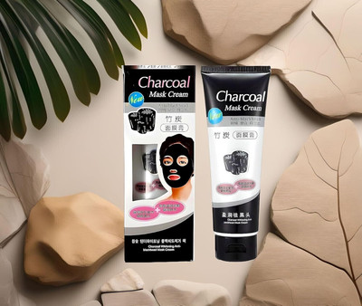 CHARCOAL MASK CREAM Peel off Mask Face Mask Cream Blackhead Removal Pack of 1(130 ml)