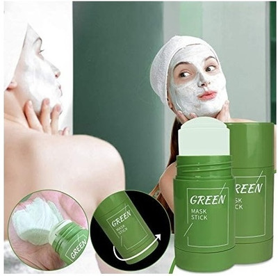 THTC Oil Control Care for Women and Men with Deep Cleaning Purifying Clay Stick Masks(40 g)