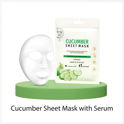 tanvi27 Cucumber Skin Calming Facial Sheet Mask(20 g)
