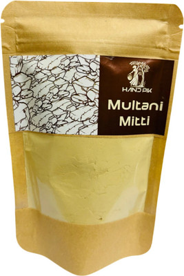 Hand Pik Pure Natural & Organic Multani Mitti Powder For Skin & Hair Care| Bentonite Clay(100 g)