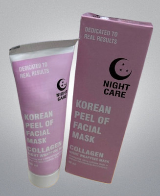 Deeparth Korean Collagen Wrapping Facial Peel Off Mask - Overnight Hydration(90 ml)