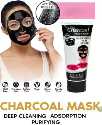 Aylily Best Charcoal Whitening Anti-Blackhead Peel off Face Mask(130 ml)