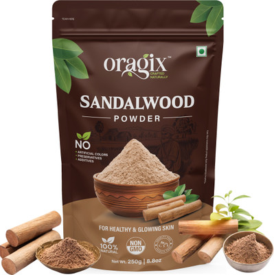 Oragix Natural Sandalwood Powder (Chandan powder) for Face Pack & Skin Care(250 g)