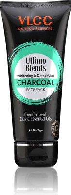 VLCC Ultimo Blends Charcoal Face Pack - For Whitening & Detoxifying(100 g)