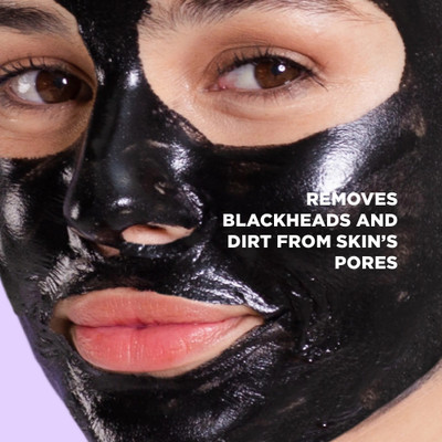 manasona Charcoal Peel off Face Mask Activated Bamboo Charcoal for all skin types(130 g)