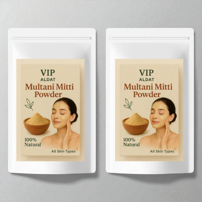 VIP ALDAT Rogmukt Twacha Yog Multani Mitti Ubtan Lep Shital Tejas Nikhar Saundarya Snan(400 g)