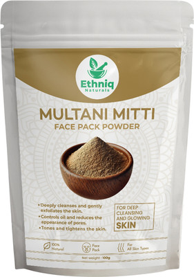 Ethniq Naturals Multani Mitti Face Pack Powder(100 g)