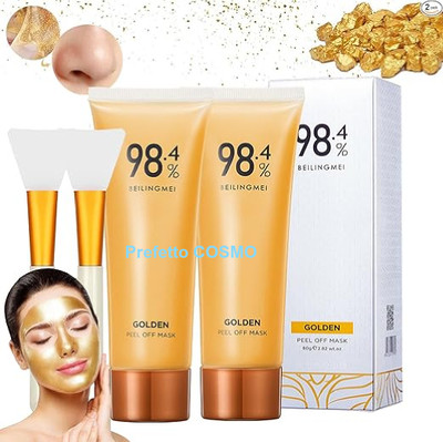 Prefetto COSMO Gold Glow Peel Mask Duo for Instant Glow(160 ml)