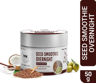 TNW - The Natural Wash Seed Smoothie Overnight Revive Mask | Face Sleeping Mask with Chia seeds(100 g)