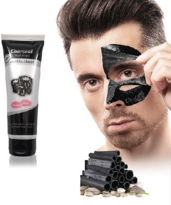 BLUEMERMAID NEW Activated Charcoal Peel Off Face Mask for Acne and Wrinkles for men & women(130 g)