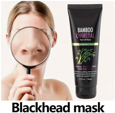 MYEONG Charcoal Black Peel Off Mask Anti Pollution Charcoal Peel Off Mask(130 g)