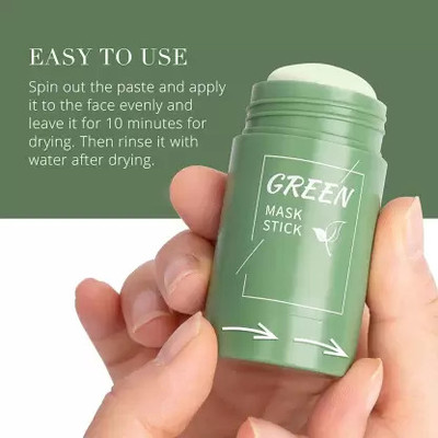 SHIVEXIM GREEN FACE MASK STICK Face Shaping Mask(40 g)