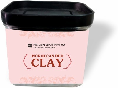 HEILEN BIOPHARM Moroccon Red Clay Powder - 200 Gram (Moroccan Red Clay)(200 g)