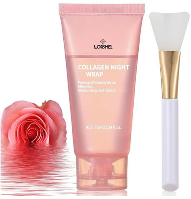 LORSHEL Collagen Night Mask for Improving Skin Elasticity and Firmness Authentic(75 ml)