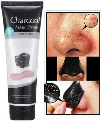 AFARAXIA All skin type Charcoal Peel Off Mask Purify And Hydrate Your Skin(130 ml)