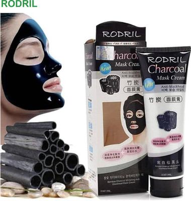 rodril CHARCOAL MASK PEEL OFF FOR DEEP CLEANING AND PIMPLE CONTROL(130 ml)