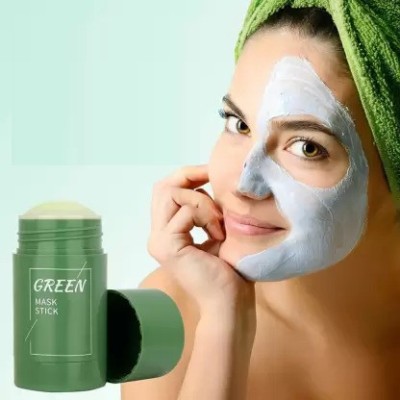 KAIASHA GREEN TEA FACE MASK STICK FOR BLACK HEAD REMOVAL PACK OF  Face Shaping Mask