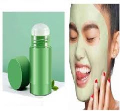 Luipui new green tea mud stick amazing glow on face after use this face mask pack of 1(40 g)