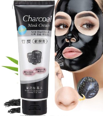 GFSU - GO FOR SOMETHING UNIQUE PEEL OFF CHARCOAL FACE MASK BLACKHEAD REMOVER & CLEANSING(120 ml)
