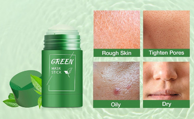 GFSU - GO FOR SOMETHING UNIQUE Green Tea Sticks Face Shaping Mask Face Shaping Mask| Face Shaping Mask(40 ml)