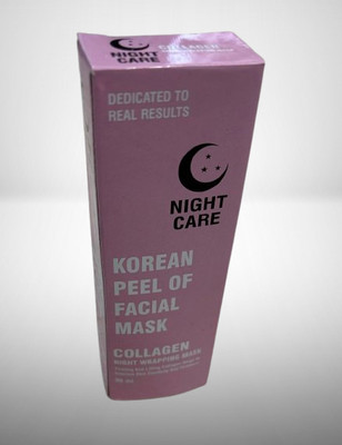 Deeparth Korean Collagen Overnight Hydration Wrap - Peel-Off Firming Facial Mask(90 ml)