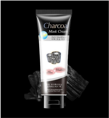 SEUNG Charcoal Face Mask Cream Anti Blackhead(130 g)