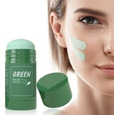 ADJD Daily Use Green Mask Stick for Face | Blackhead Remover with Green Tea Extract(40 g)