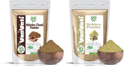 Vanvati Ashoka Chaal Powder And Organic Gokhru Powder (50gm)each(100 g)