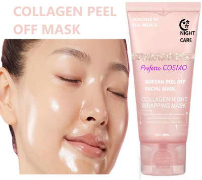 Prefetto COSMO Collagen Night Peel Off Mask to Soothe and Hydrate(100 ml)