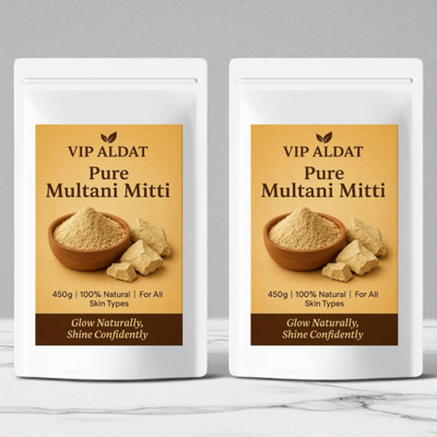 VIP ALDAT Multani Mitti Gehri Malinata Ko Saaf Karke Twacha Mein Nikhar Laaye(400 g)