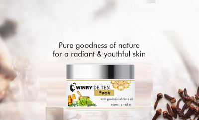 winry Professional Detan Brightening & Lightening Tan Removal Pack(50 g)