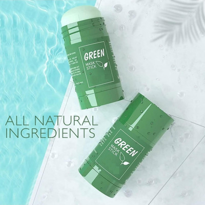 JBZ Best Facial Oil Control, Green Tea Clay Stick mask, Detoxing Face Mask (40 g)(40 g)