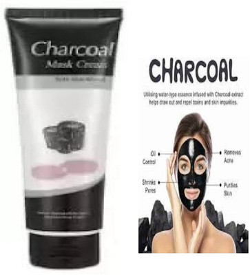 Luipui best charcoal peel of mask amazing for man and woman pack of 1(130 g)