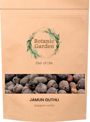 botanic garden Raw Jamun Seed |Syzgium Jambolanum|Indian BlackBerry Fruit|Black Java Plum –100g(100 g)