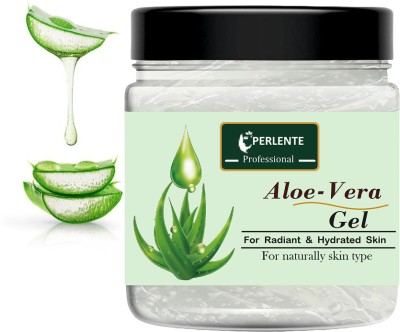 PERLENTE Aloe Vera Gel for Face and hair, Moisturizing Skin(400 ml)