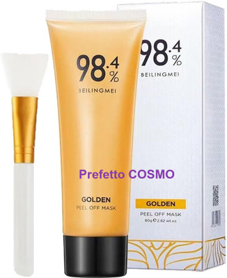 Prefetto COSMO Gold Glow Peel Mask for Flawless Skin(80 ml)