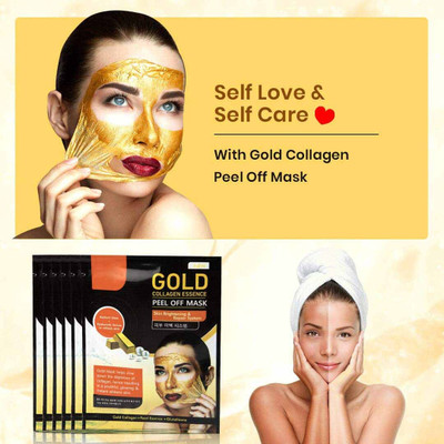 manasona Gold Peel Off Face Mask for Instant Glow(150 ml)