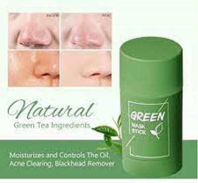Luipui face pack blackhead green tea clay mud stick(40 g)