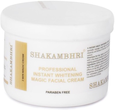 Shakambhri Kesar Extract Instant Whitening Magic Facial Cream, 200gm(200 ml)