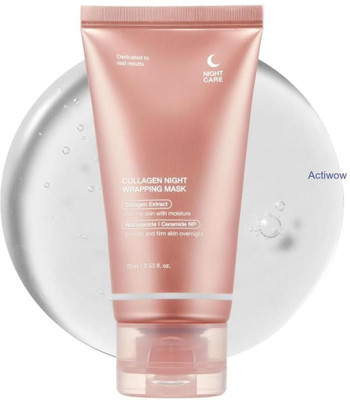 Actiwow Collagen Night Wrapping Mask for Anti-Inflammation & Redness(100 ml)