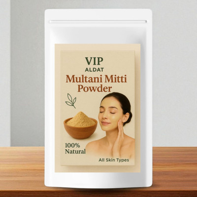 VIP ALDAT Multani Mitti Powder – Smooth & Tan-Free Skin(400 g)