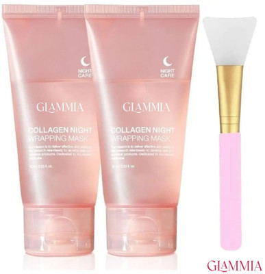 GLAMMIA Reveal Radiance | Face Mask To Smooth Skin And Hydrate Overnight(150 ml)