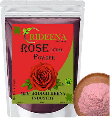 Rideena pure Natural Rose Powder for face pack Smoothing(100 g)