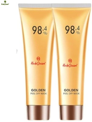 HUDAQUEEN Gold Peel Off Facial Mask for Skin Hydration and Nourishment(75 ml)