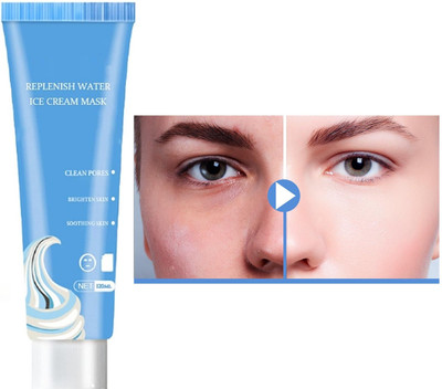 Wonholli Cleansing And Shrinking Pores Face Skin Care Ice Cream Face Mask(120 ml)