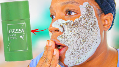 GABBU Green Tea Face Cleansing, Facial Mask Stick Roll On Type(40 g)