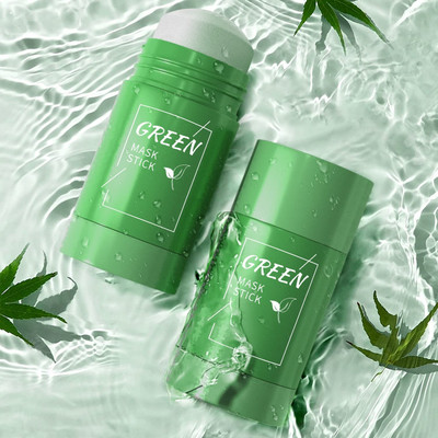 MYEONG Green Tea Purifying Clay Stick Mask For Blackheads(80 g)