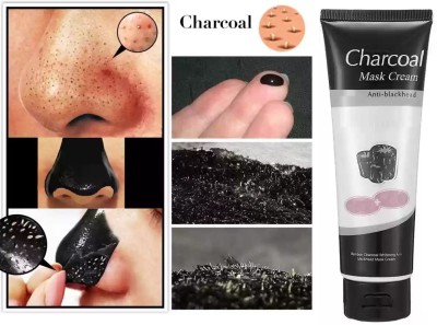 LILLYAMOR New Black Charcoal Tube Face Pack Mask For Skin Brightening(120 ml)