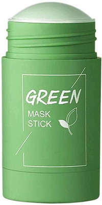 Yuency Green Tea Cleansing Mask Stick For Face Glowing Skin Face Shaping Mask(40 g)