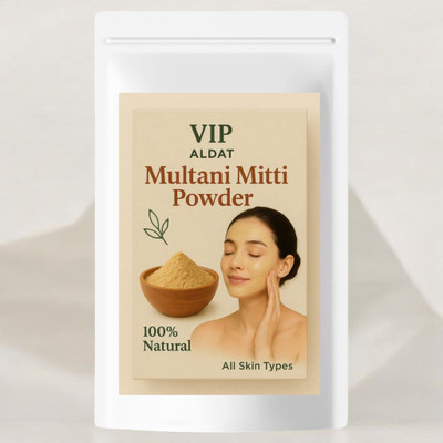 VIP ALDAT Multani Mitti Natural Herbal Tan Remover Plus Skin Radiance Solution(400 g)